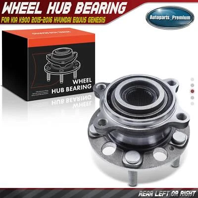 Nuevo conjunto de cojinete de cubo de rueda trasera para Kia K900 2015-2017 Hyundai Equus Genesis Foto 1 de 4