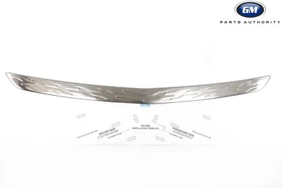 Protector de parachoques trasero Chevrolet Equinox 2018-2022 23260442 acero inoxidable OE GM Foto 1 de 4