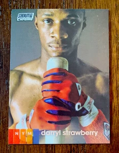 Darryl Strawberry New York Mets 2020 Stadium Club refractor cromado #113 - Imagen 1 de 2