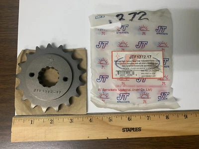 Nuevo piñón delantero de acero JT 17T 525 cadena Honda VT750 Shadow JTF1372.17 SB1 Foto 1 de 2