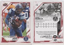 2019 Upper Deck CFL Red /150 James Wilder Jr #198