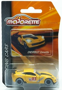 Majorette Chevrolet Corvette GMTM no.3 Yellow 1:60 (3") in Package with Card - Picture 1 of 4