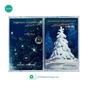 Mannheim Steamroller Holiday Cassette Tapes: Fresh Aire & In The Aire Christmas - Picture 1 of 6