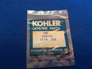 Kohler Shim # 238248 ** Pieza de repuesto de fábrica genuina OEM ** Stock nuevo antiguo * - Imagen 1 de 2