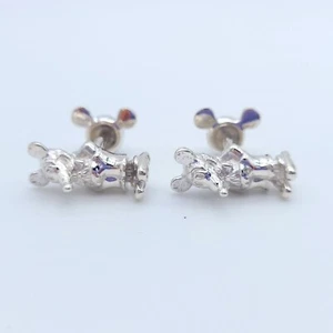 Rare Vintage Disney Sterling Silver Mickey Mouse Body and Face Cufflinks - Picture 1 of 9