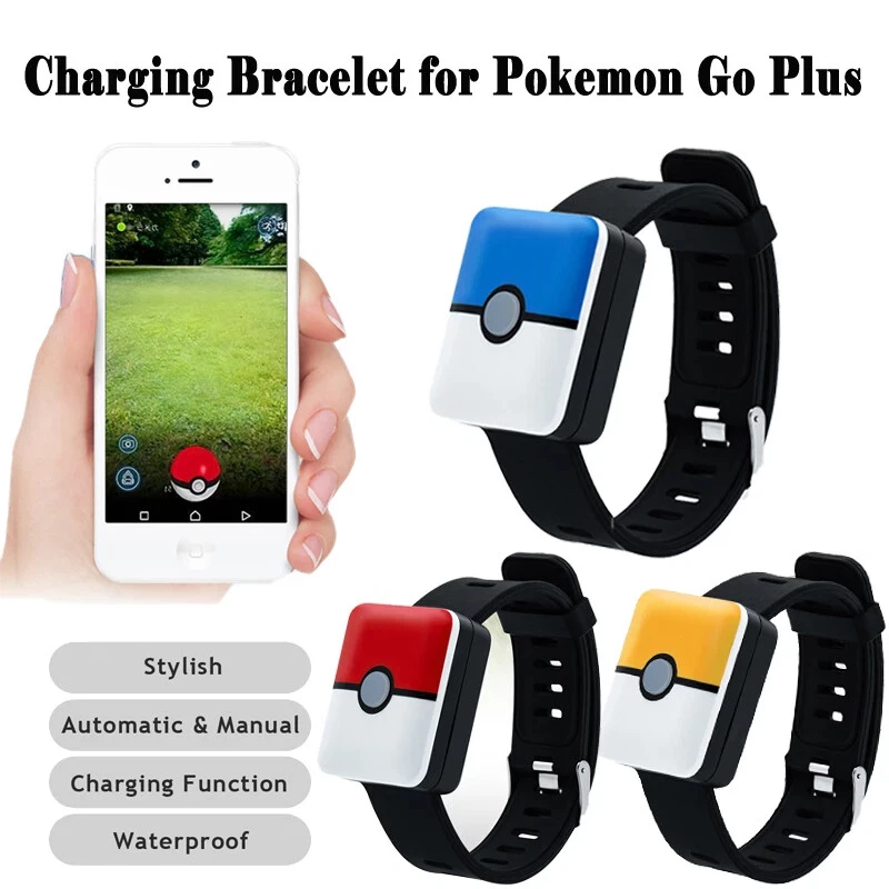Auto Catch Pokemon Bracelet For Pokemon Go Plus Bluetooth Rechargeable Square - Image 1 of 1