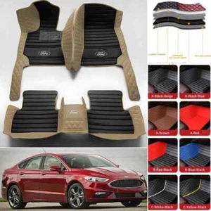 Fit for Ford Fusion 2013-2020 Luxury Custom Car Floor Mats Carpets Waterproof - Picture 1 of 34
