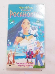 Walt Disney Classics Pocahontas (VHS/PAL, 2000) Video Cassette, Rating U - Picture 1 of 8