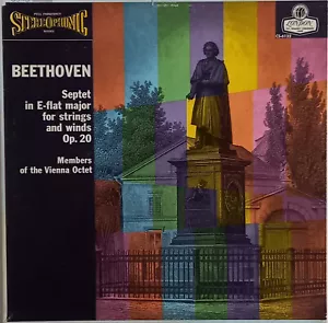Vienna Octet- Beethoven: Septet In E Flat Major/CS 6132/ UK 1959/ London - Picture 1 of 9