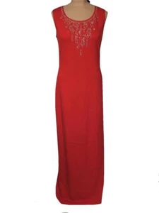 Neu mit Etikett St. John Strick Matador rot Santana Strick Pailletten Kleid Kleid Gr. 2 $ 1830 - Bild 1 von 10
