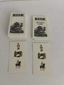 Risiko 1993 Brettspiel Ersatz Mission Spiel Wild 56 Karten Komplettsatz - Bild 1 von 1
