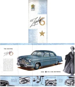 Ford Zephyr 6 Mk 1 1954-55 Original UK small Foldout Sales Brochure No. R2358 - Picture 1 of 1