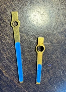 Original Rolex Datejust original agujas de oro amarillo, azul UV/verde (31) - Imagen 1 de 2