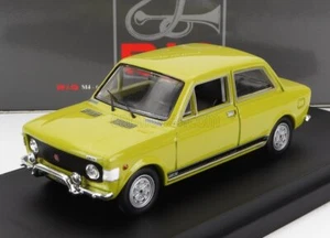 MODELLINO AUTO STATICO DIECAST FIAT 128 RALLY 1971 GIALLO MODELLISMO SCALA 1/43 - Foto 1 di 6