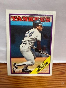 Rickey Henderson 1988 Topps - Bild 1 von 2