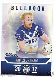 2017 NRL Traders Parallel Special (PS023) James GRAHAM Bulldogs