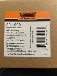 Dorman 901-990 Front Driver Side Door Window Switch Compatible with Select GMC M - Picture 1 of 1