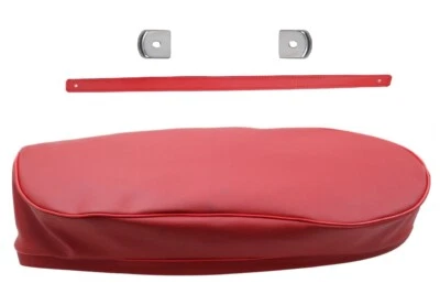 Sitzbankbezug mit Halteriemen für ZÜNDAPP BELLA - rot - Bild 1 von 4