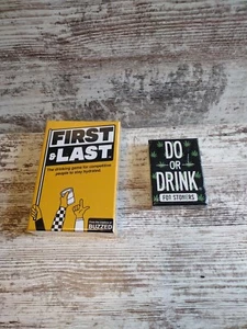Drinking Games First & Last Plus Do Or Drink For Stoners - Picture 1 of 2