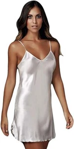 Andra Women's Mini Glossy Satin Straight Shoulder Braces Underwear - Picture 1 of 5