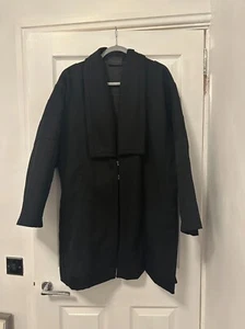 DIESEL Black Gold Collection Mens Wool Coat, Black, SIZE 38 - Picture 1 of 5