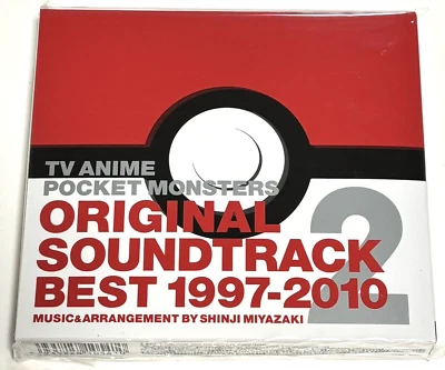 TV ANIME POCKET MONSTERS ORIGINAL SOUNDTRACK BEST 1997-2010 VOL.2 CD 2CD Japan - Image 1 of 2