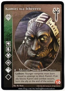Kamiri wa Itherero Akunanse Legacies of Blood V:TES VTES Vampire CCG - Picture 1 of 1