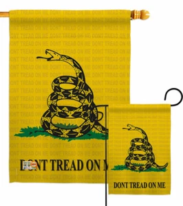 Bandera Jardín Gadsden Americana EE. UU. Histórica Decorativa Regalo Patio Casa Banner - Imagen 1 de 19