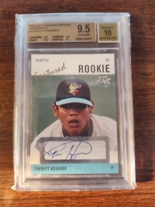 2004 Just Featured Preview Autograph 12 Felix Hernandez - BGS 9.5 / 10 - Picture 1 of 2