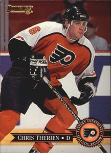 1995-96 Donruss Flyers Hockey Card #72 Chris Therien