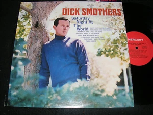 Charming DICK SMOTHERS Folk/ Vocal LP SOLO Saturday Night At The World MERCURY - Picture 1 of 1