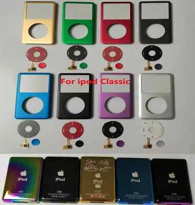 New front cover + Clickwheel + Back Cover Replacement Kit for IPod Classic 6 7th - Image 1 of 4