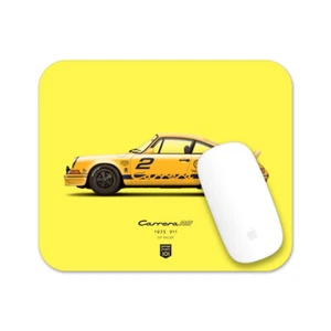 1973 Porsche 911 Carrera RS (GP Edition) illustration Mouse Pad - Picture 1 of 3