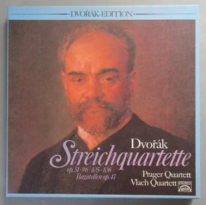 G754 Dvorak String Quartets Vlach & Prague Quartet 3LP Supraphon 27 668 XFK Ster - Picture 1 of 4