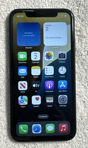 Apple iPhone 11 Fully Unlocked 64GB GSM/CDMA - Black - READ* #03 - Afbeelding 1 van 10