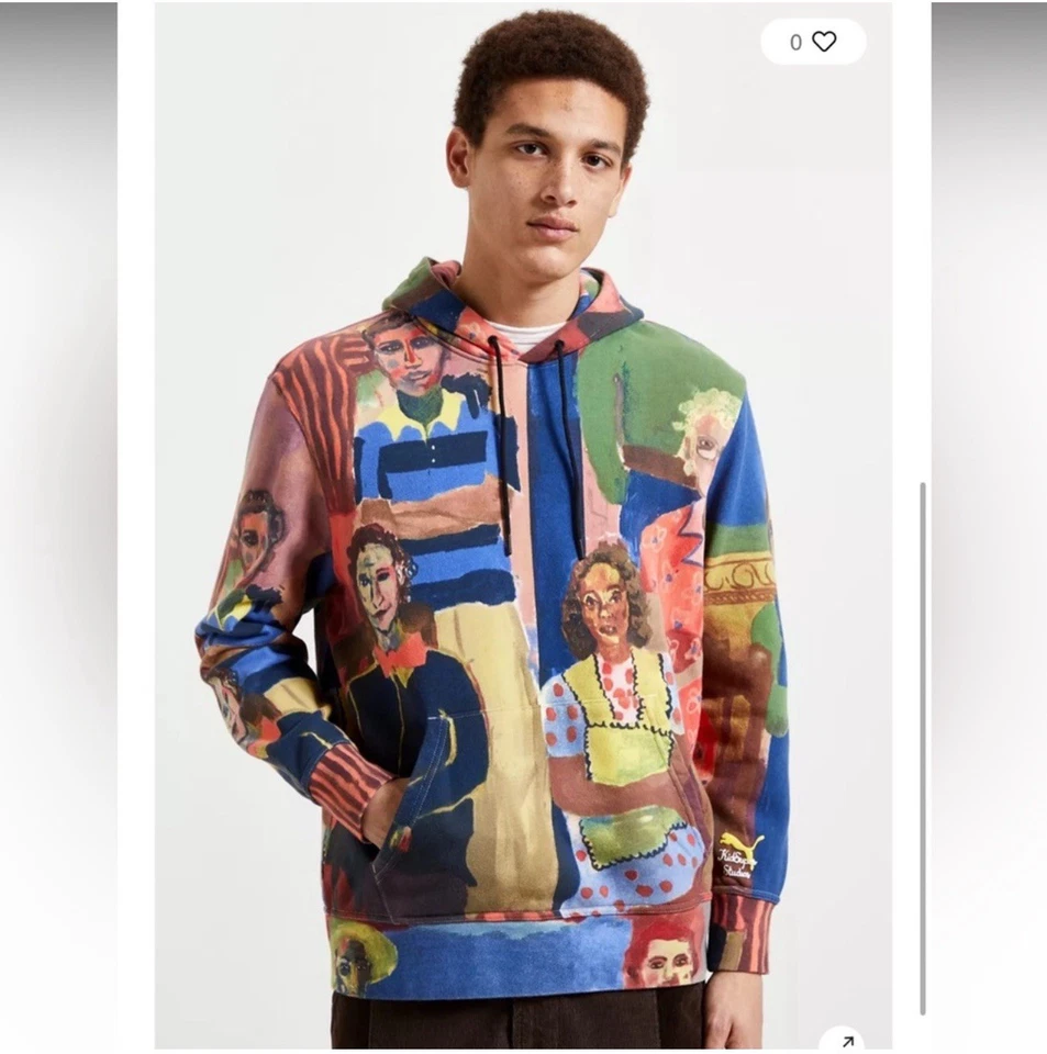 Puma X KidSuper Studios Allover PrintHoodie Sweatshirt - Image 1 of 4