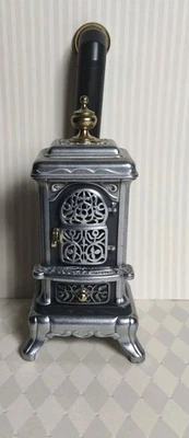 Estufa de leña para casa de muñecas victoriana alemana Bodo Hennig Foto 1 de 4