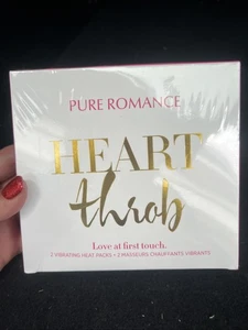 Pure Romance-Heart Throb-Reusable Heart-shaped Heat Packs+ 2 Vibrating Massagers - Picture 1 of 3