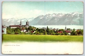 Lausanne Switzerland Vintage Postcard - Picture 1 of 2