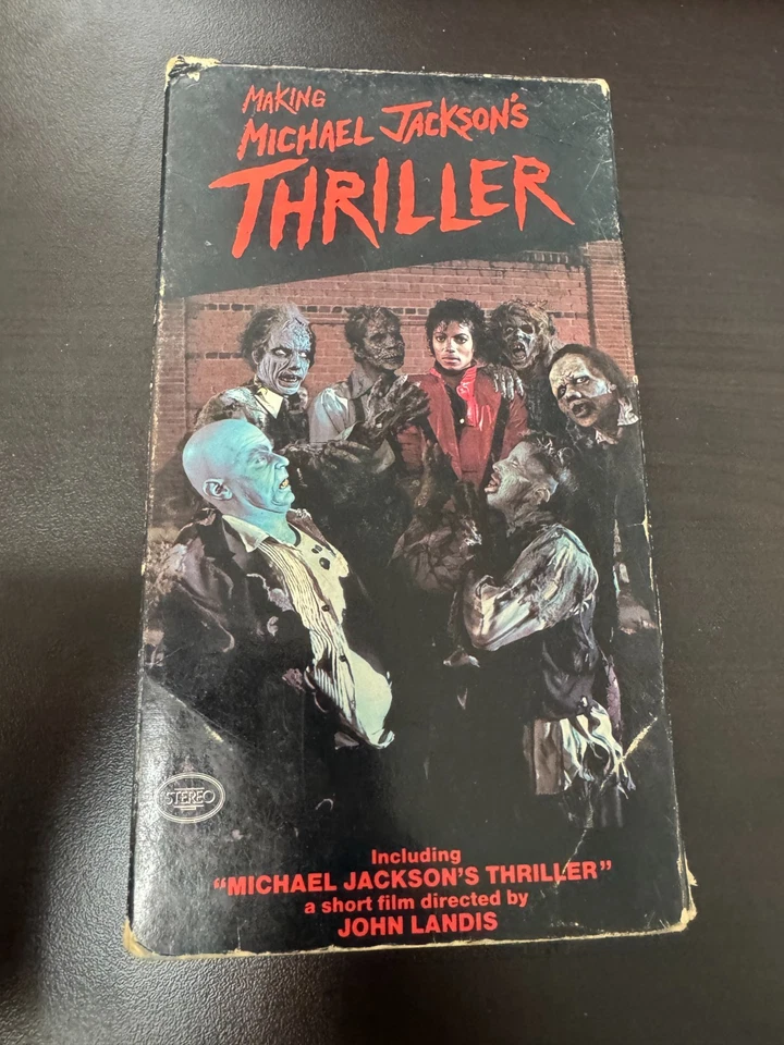 Making Michael Jackson's Thriller- VHS Tape (Vestron, 1983) Rare 80s Pop Music - Image 1 of 3