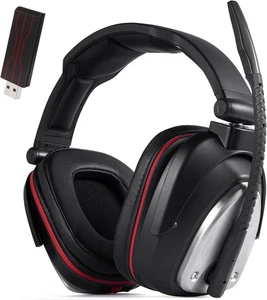 Kabellose Gaming Headsets für PS5, PS4, PC, Switch, 2,4Ghz USB Gaming Kopfhörer - Bild 1 von 8