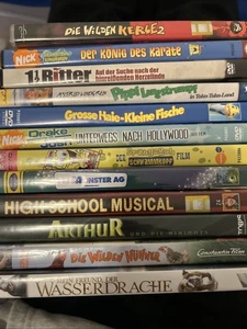 DVD-Sammlung Kinder- & Familienfilme – Spongebob, Monster AG u.a. (10 Filme) - Bild 1 von 1