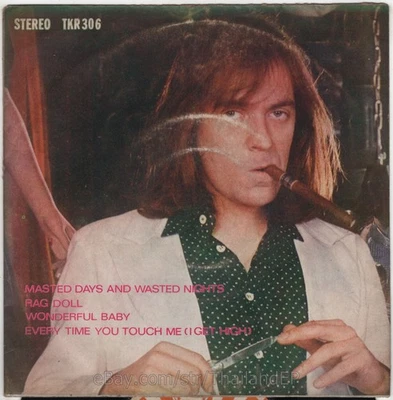 FREDDY FENDER /SAMMY JOHNS /DON MCLEAN /CHARLIE RICH THAI EP 7" THAILAND 45RPM Foto 1 de 3