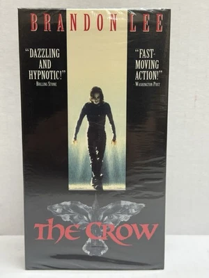 Vintage VHS The Crow: CFP Video 1993 Brandon Lee FACTORY SEALED!! - Image 1 of 4