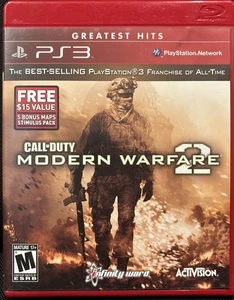 Call of Duty Modern Warfare 2 (PS3) Greatest Hits CIB w/ Manual Tested - Picture 1 of 3