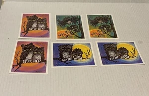 Leanin’ Tree Colorful Owl Blank Greeting Cards Set Of 6 W/Envelopes Touraine - Picture 1 of 3