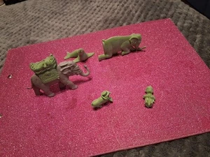 MARX Super Zirkustier ~ Elefant Vintage Sammlerstück grün - Bild 1 von 7