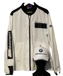 Giacca a vento BMW Motorsport full zip uomo XXL con cappello regolabile BMW - Foto 1 di 24
