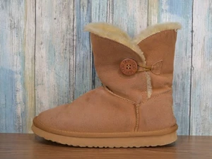 Botas UGG Australia Bailey Botón Originales Para Mujer Talla 8 Piel de Oveja Forradas en Lana - Imagen 1 de 16