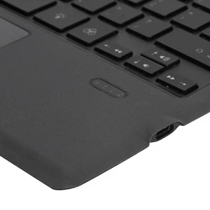 Wireless BT Keyboard Portable Detachable 7 Color LED Backlit With Toucpad 108 FY - Afbeelding 1 van 22